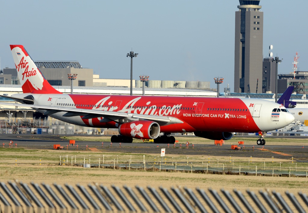 Air Asia A330-343 出発