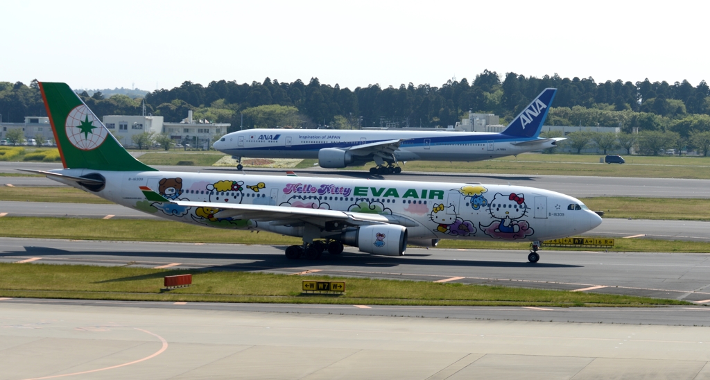 EVR A330  /  ANA 777