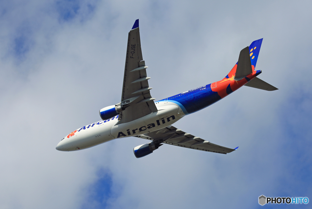 出発 Air Calin A330-202 F-OJSE