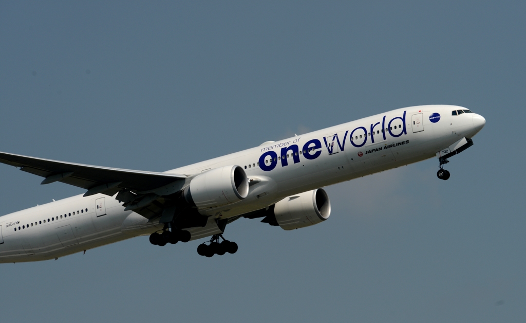 離陸（108）JAL 777-300ER 