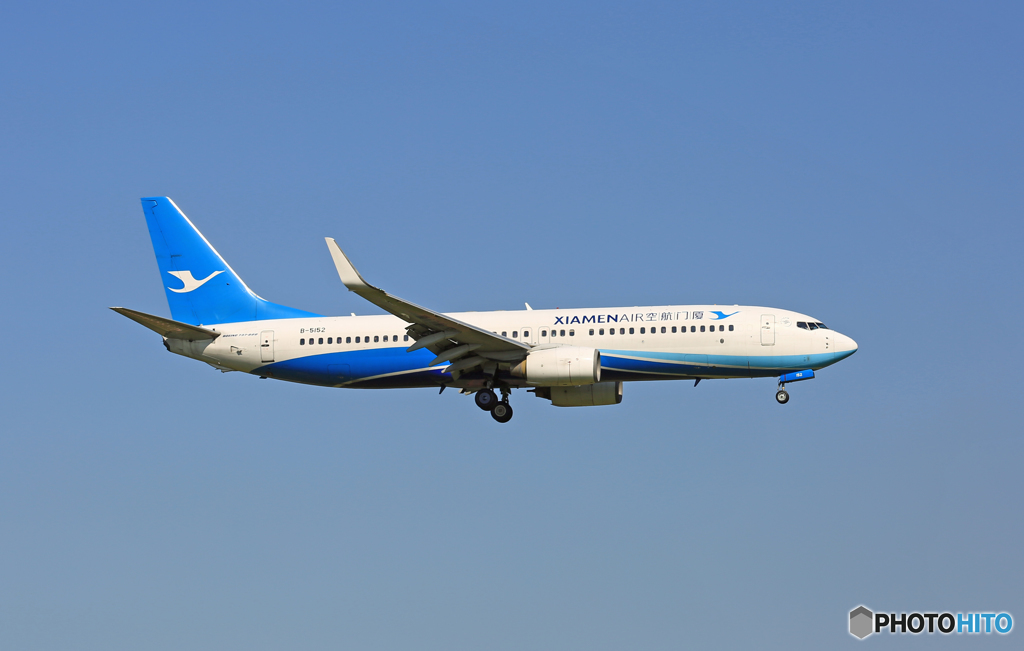 着陸 XIAMEN 737-86N B-5152