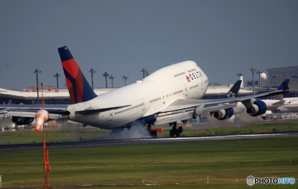 DELTA  ジャンボ機