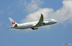 離陸 JAL 787-9 JA863J