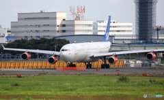 SAS A340-313  出発　