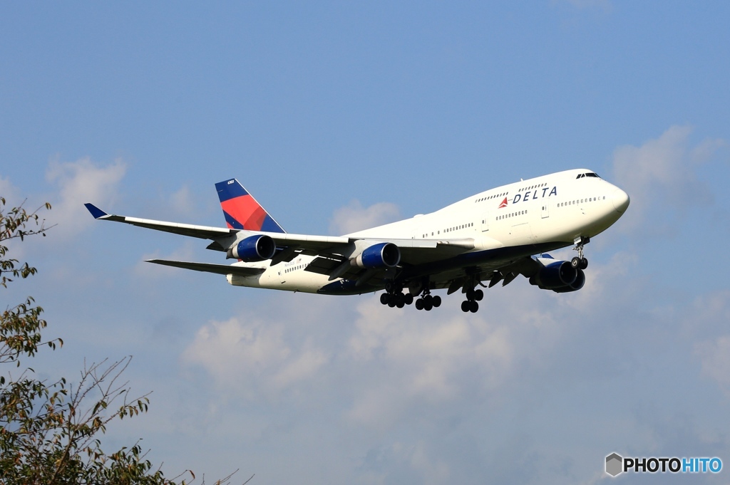 DELTA 747-400 N663US