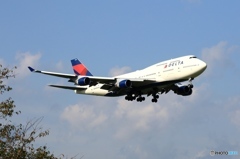 DELTA 747-400 N663US