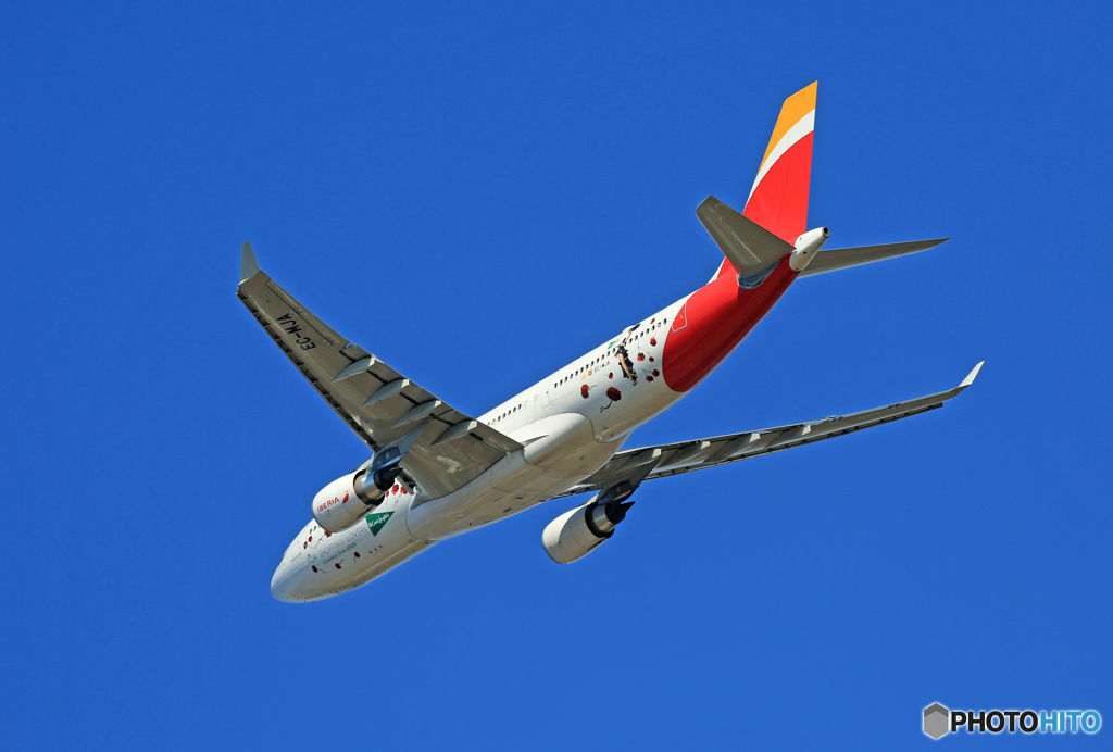 ☮イベリア航空・特別塗装A330-202 EC-MJA