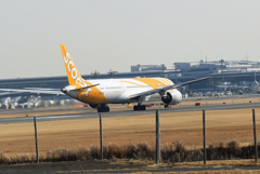 出発 scoot 787-9 9V-OJE