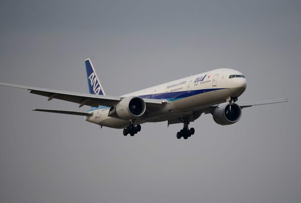 ANA 777-300 着陸