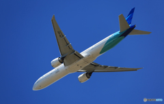 「青い空」が一番 Garuda 777-3U3 PK-GIC