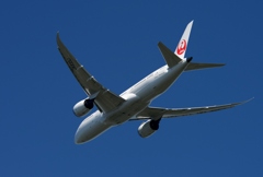 離陸（428）JAL 787-8