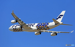 ✈FINNAIR A340-313「マリメッコ ウニッコ」 OH-LQD