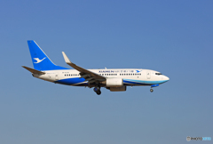 「青い空」が一番 厦門 737-75C B-5216
