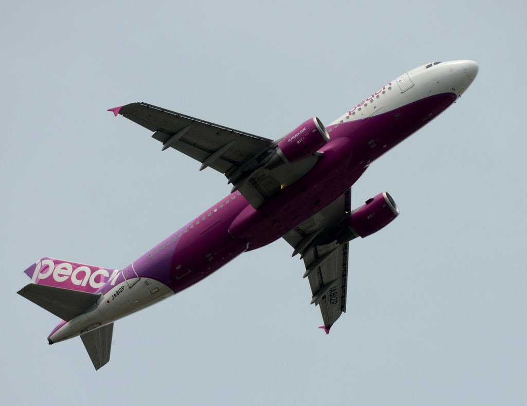 Peach A320-214 飛行　