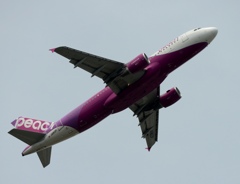 Peach A320-214 飛行　