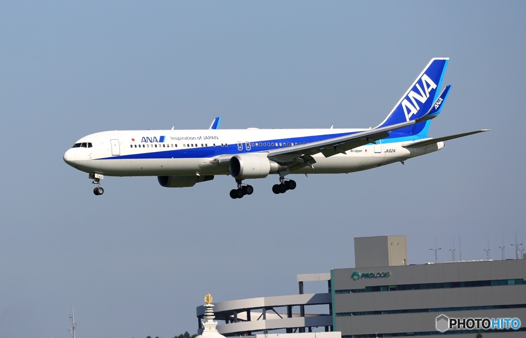到着　ANA 767-381 