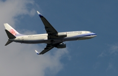 離陸(124) China Air 737-800  離陸(124) China Air 737-800