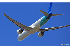 Garuda 777-3U3 PK-GIA 離陸　