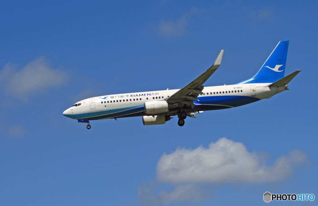 「青空」 XIAMEN 737-86N B-5152