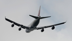 離陸（4-2）CHINA AIRLINE 747-400 [b]　　