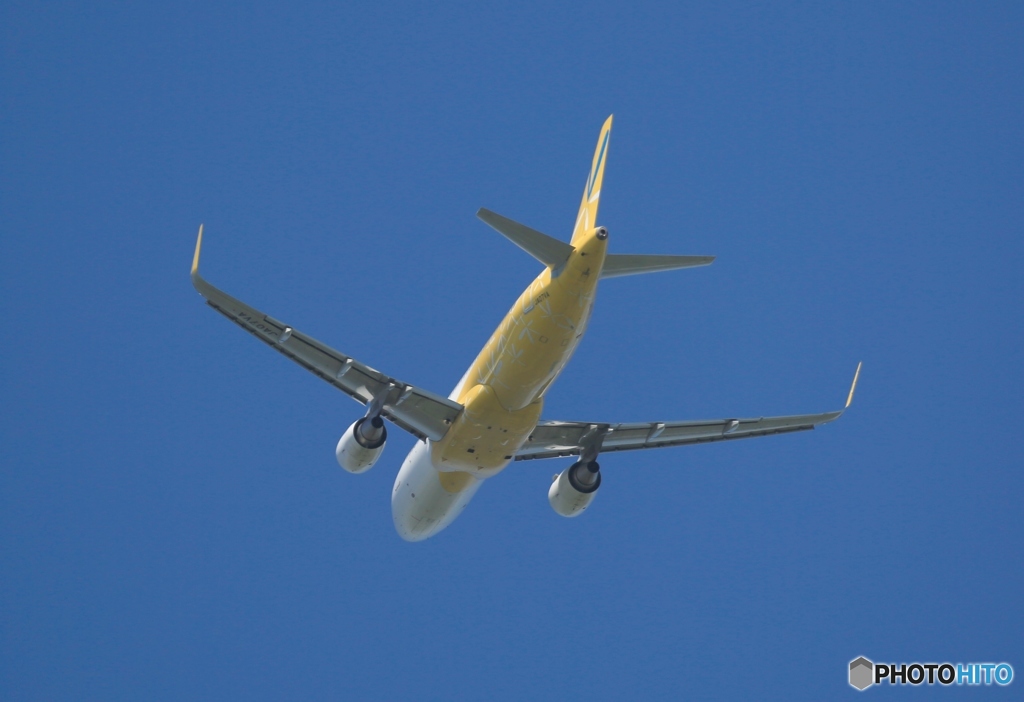 離陸　vanilla A320-214