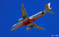 離陸 JETSTAR A320-232 JA05JJ