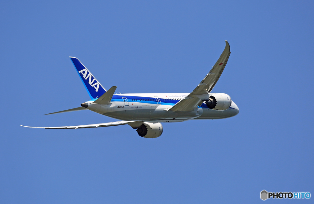 離陸 ANA 787-8 JA805A