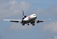 FedEx MD-11  着陸　