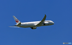 離陸 JAL 787-9 JA863J