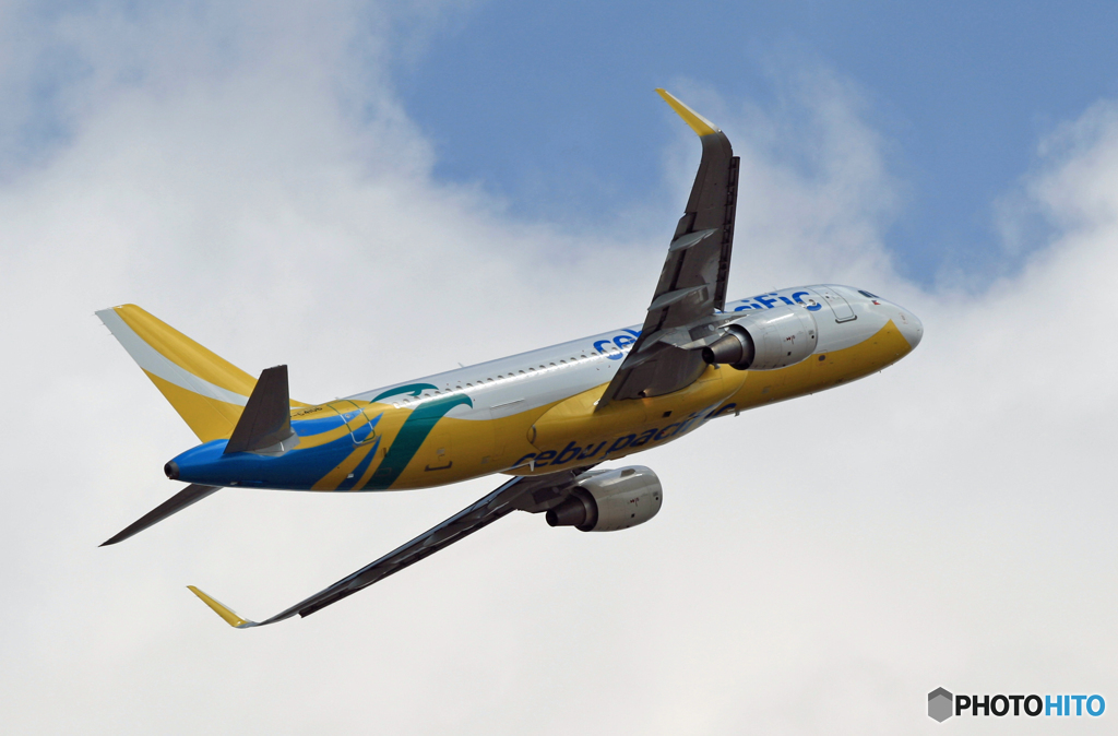 CEBU A320-214 RP-C4106 出発 