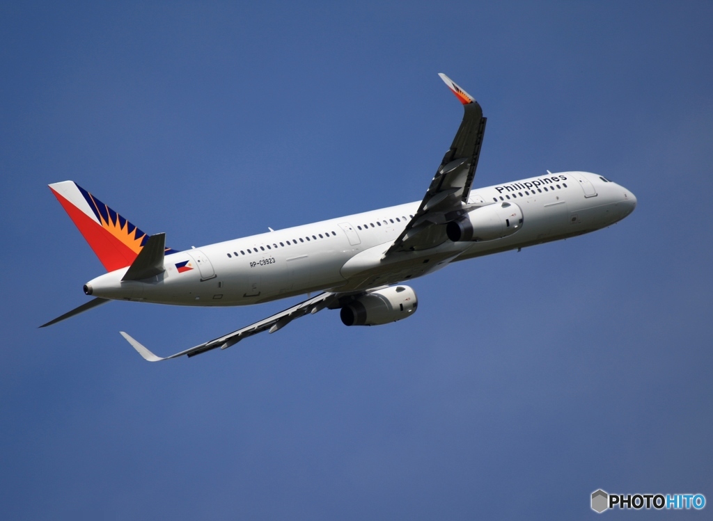 離陸　Philippines A321-231