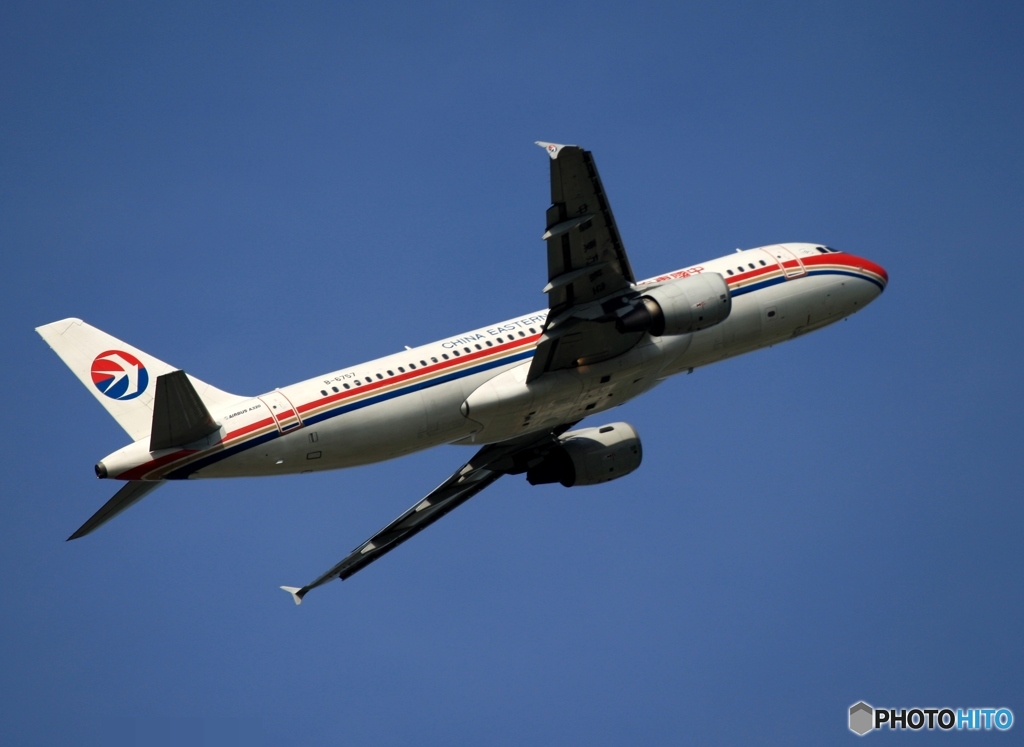 中国東方 A320-200 離陸　