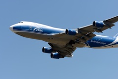 Air Bridge Cargo 747 拡大で見てね！