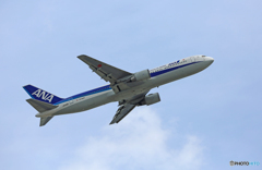 ANA 767-381 JA616A 飛び立ち 