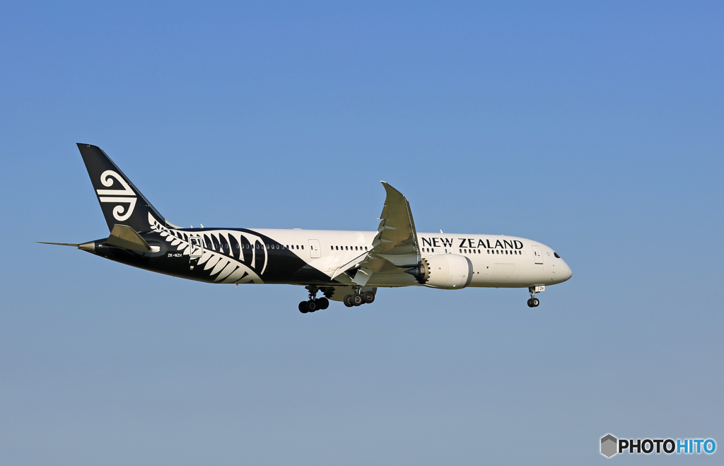 「そらー」  Air NZ'  787-9 ZK-NZH 着陸 