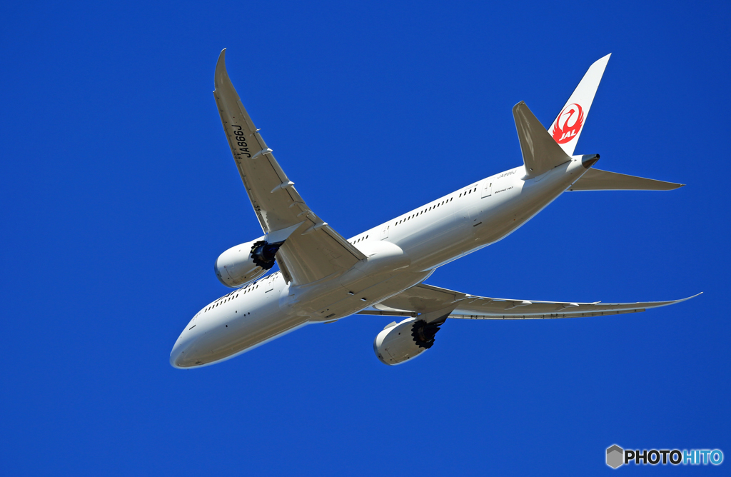 「そらー」 JAL 787-9 JA866J Takeoff