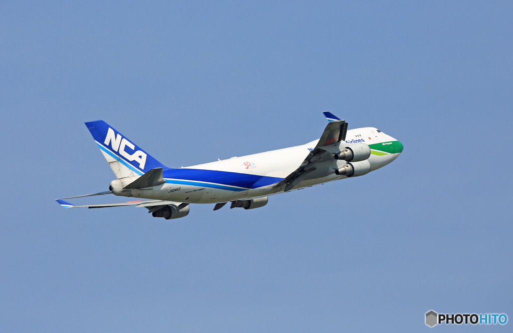離陸 NCA 747-400F JA04KZ