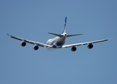 NCA 747-8F 出発