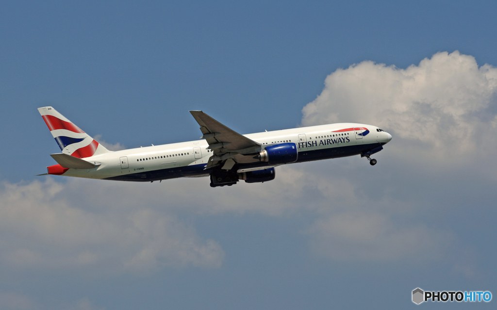 出発 British 777-200 G-YMMB