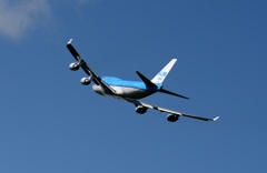 離陸（260）KLM Royal Dutch Airlines 747-400 
