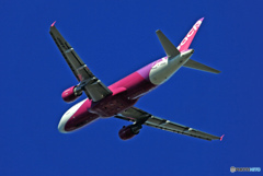 出発　peach A320-200 JA816P