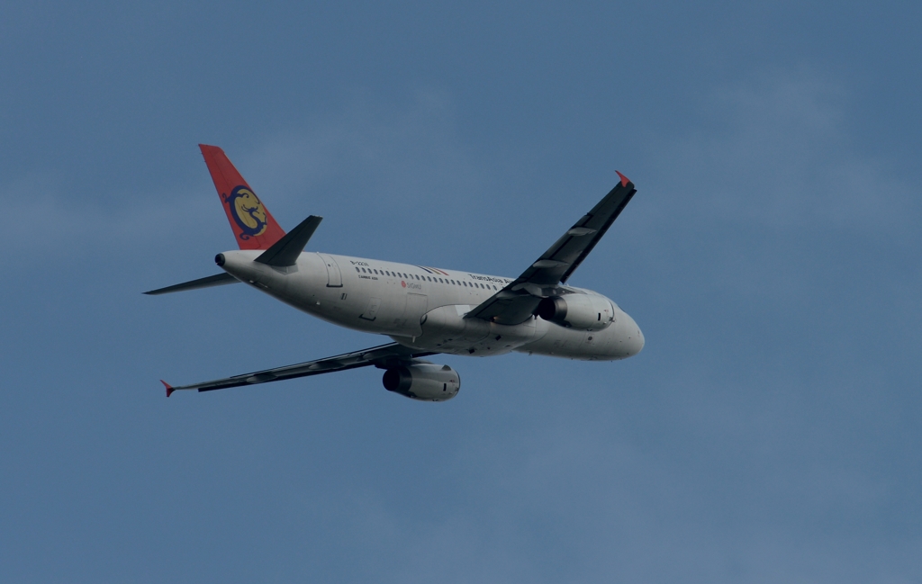 離陸（159）Trans Asia A320 