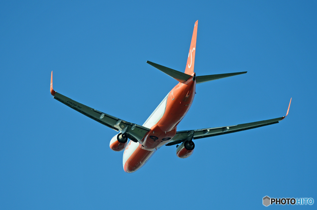 離陸JEJU 737-82R HL8263