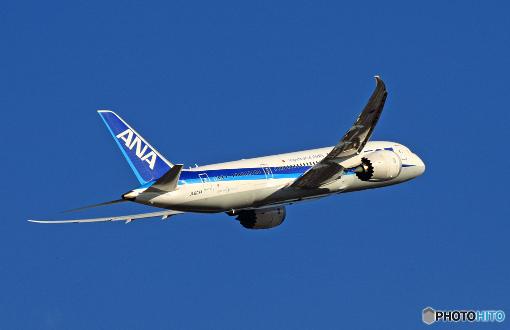 ANA 787-8 JA805A 離陸　