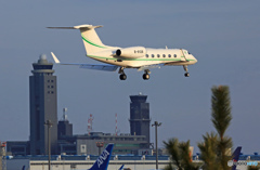 個人所有:Gulfstream Aerospace G450 B-8128