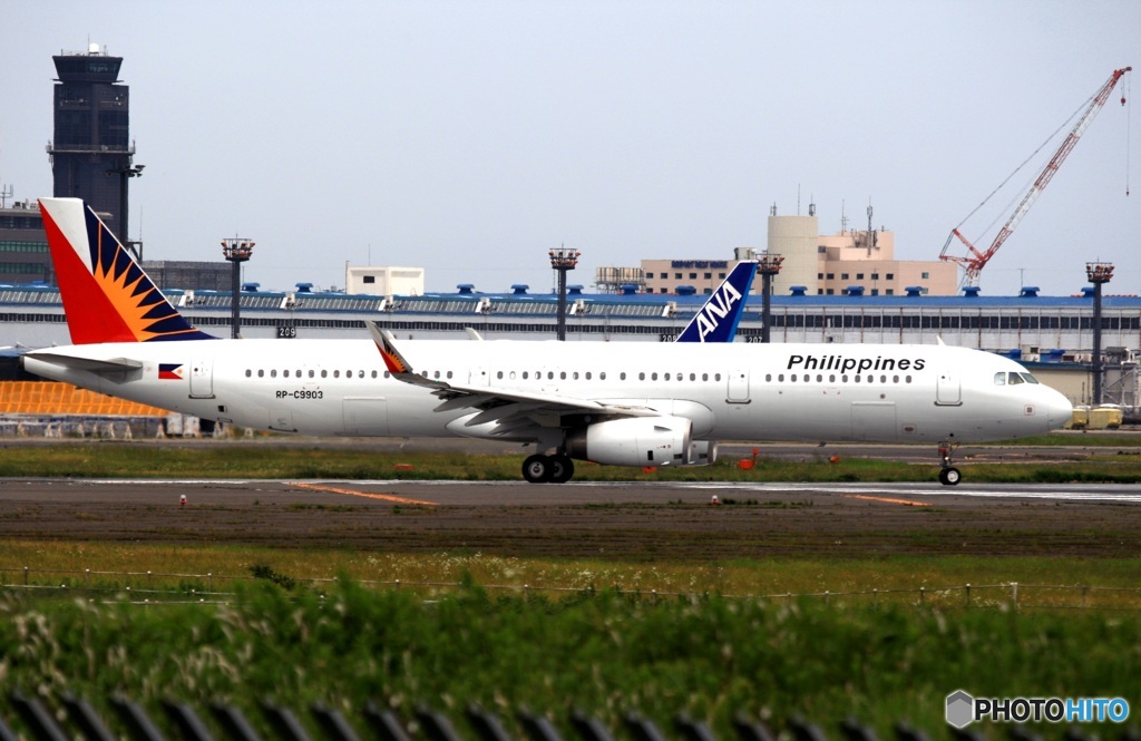 Philippines A321-231 出発　