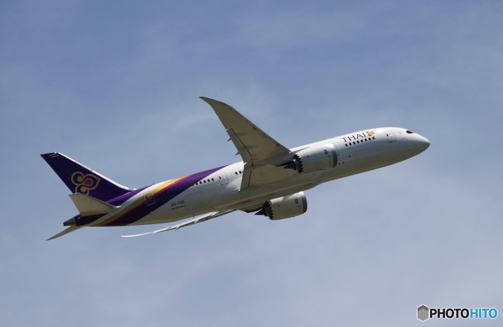 飛行　Thai 787-8