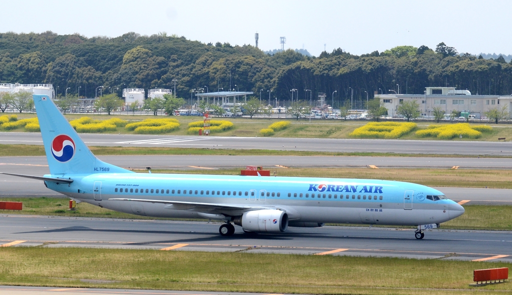 出発（81）KOREAN 737-800 　　