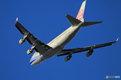 「良い天気」CHINA 747-400 B-18208ジャンボ保存委員会 