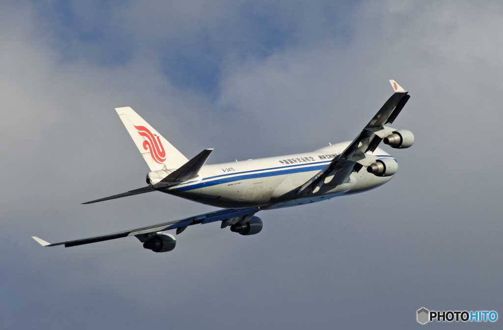 Air China Cargo 747-400 B-2475 出発 